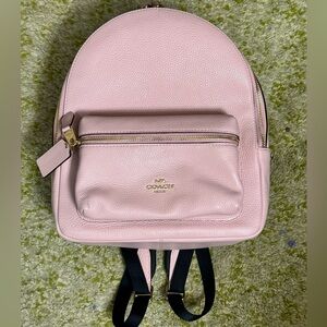 Coach Leather Backpack